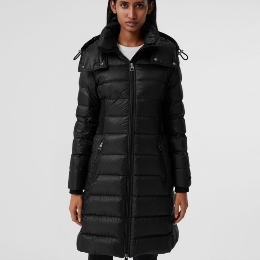 Burberry Econyl long down puffer coat